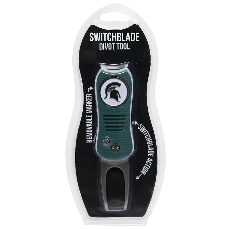 Michigan State Spartans Switchblade Divot Tool with Ball Marker