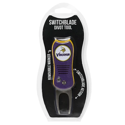 Minnesota Vikings Switchblade Divot Tool with Ball Marker