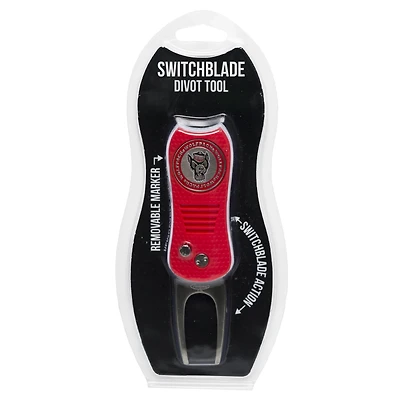 NC State Wolfpack Switchblade Divot Tool with Ball Marker