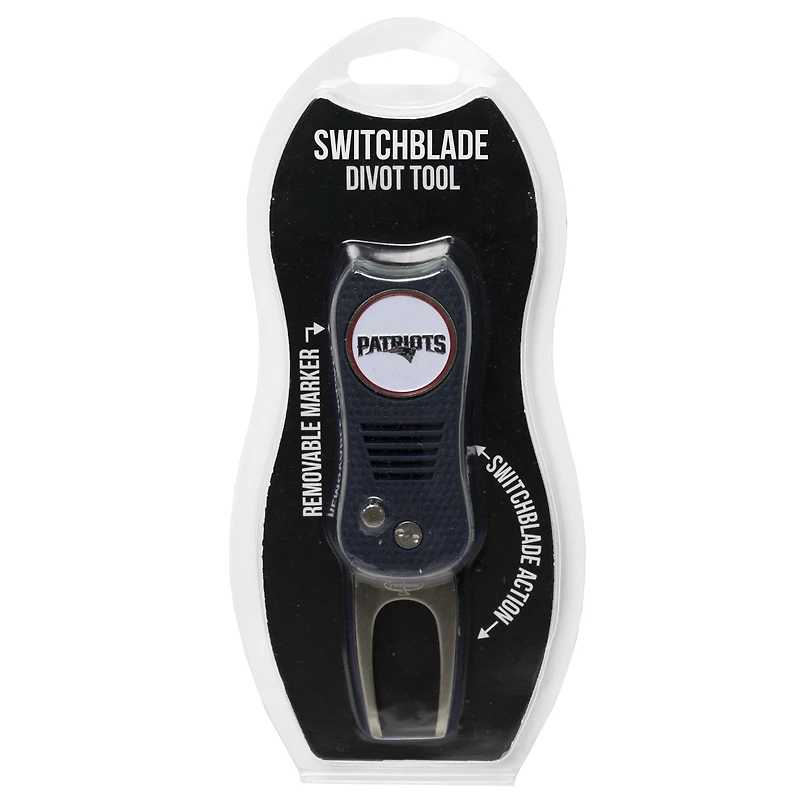 New England Patriots Switchblade Divot Tool with Ball Marker