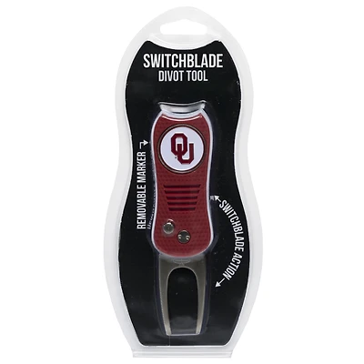 Oklahoma Sooners Switchblade Divot Tool with Ball Marker