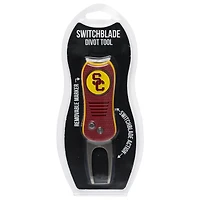 USC Trojans Switchblade Divot Tool with Ball Marker