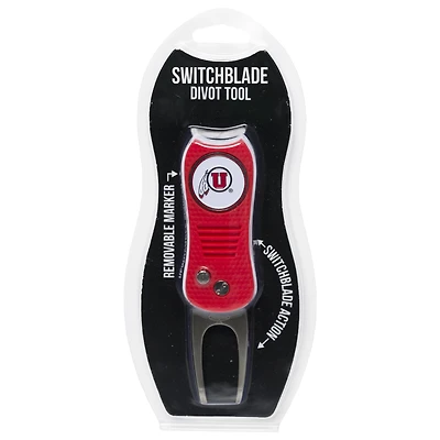 Utah Utes Switchblade Divot Tool with Ball Marker
