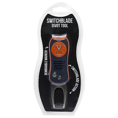 Virginia Cavaliers Switchblade Divot Tool with Ball Marker