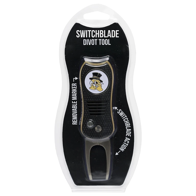 Wake Forest Demon Deacons Switchblade Divot Tool with Ball Marker