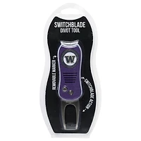 Washington Huskies Switchblade Divot Tool with Ball Marker