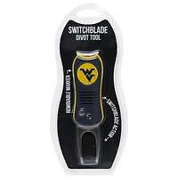 West Virginia Mountaineers Switchblade Divot Tool with Ball Marker