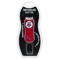 Wisconsin Badgers Switchblade Divot Tool with Ball Marker