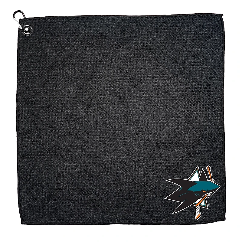 San Jose Sharks 15" x 15" Microfiber Golf Towel