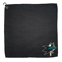 San Jose Sharks 15" x 15" Microfiber Golf Towel