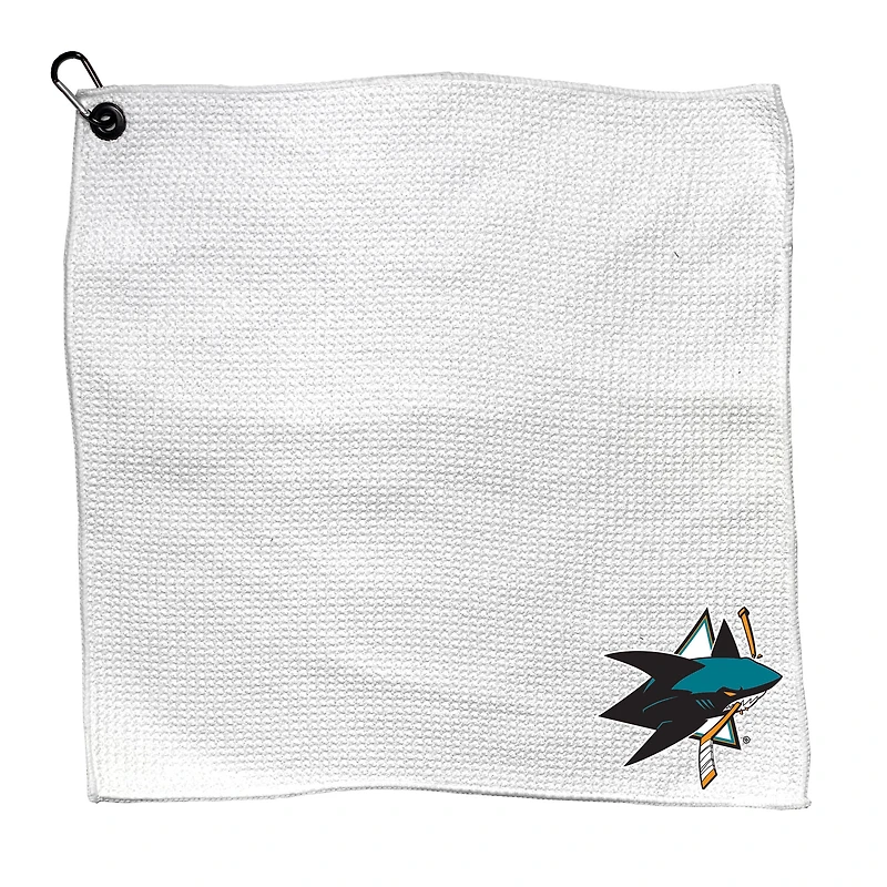 San Jose Sharks 15" x 15" Microfiber Golf Towel