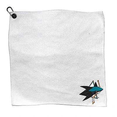 San Jose Sharks 15" x 15" Microfiber Golf Towel