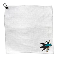 San Jose Sharks 15" x 15" Microfiber Golf Towel