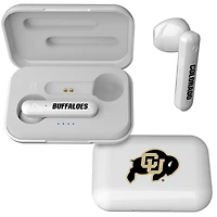 Keyscaper White Colorado Buffaloes True Wireless Earbuds