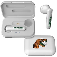 Keyscaper White Florida A&M Rattlers True Wireless Earbuds