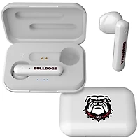 Keyscaper White Georgia Bulldogs True Wireless Earbuds