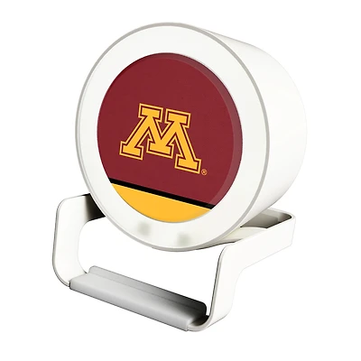 Keyscaper White Minnesota Golden Gophers Night Light Charger and Bluetooth Speaker
