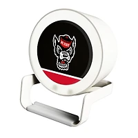 Keyscaper White NC State Wolfpack Night Light Charger and Bluetooth Speaker