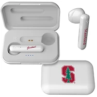 Keyscaper White Stanford Cardinal True Wireless Earbuds