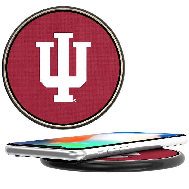 Keyscaper Black Indiana Hoosiers Wireless Charger
