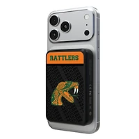 Keyscaper Black Florida A&M Rattlers 5000mAh Wireless Magnetic Power Bank