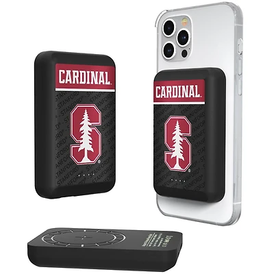 Keyscaper Black Stanford Cardinal 5000mAh Wireless Magnetic Power Bank