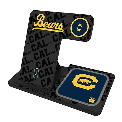 Keyscaper Cal Bears Three-in-One Charging Station