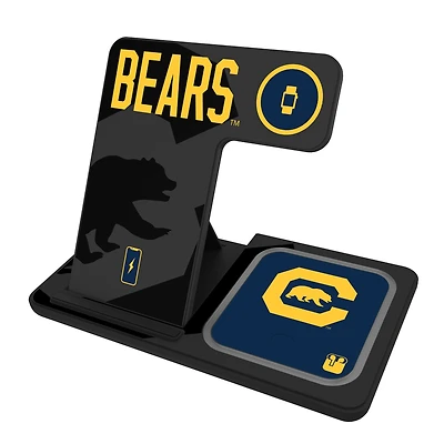 Keyscaper Cal Bears Three-in-One Charging Station