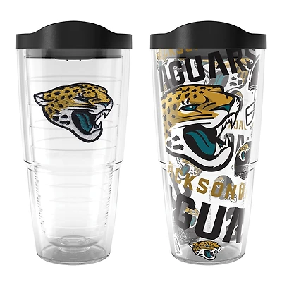 Tervis  Jacksonville Jaguars NFL 2 Pack Allover & Emblem