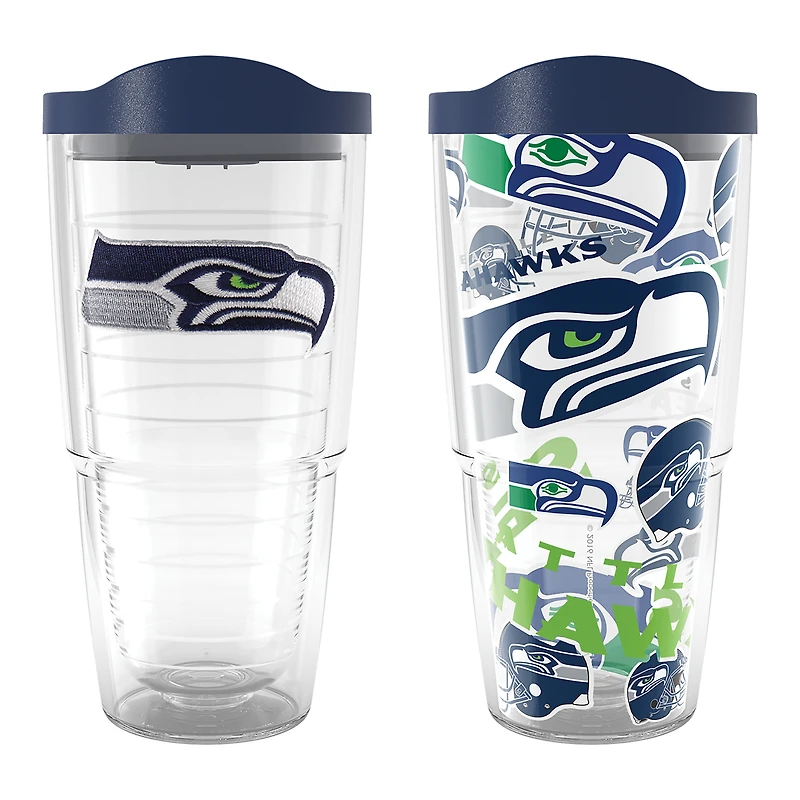 Tervis Seattle Seahawks NFL 2 Pack Allover & Emblem