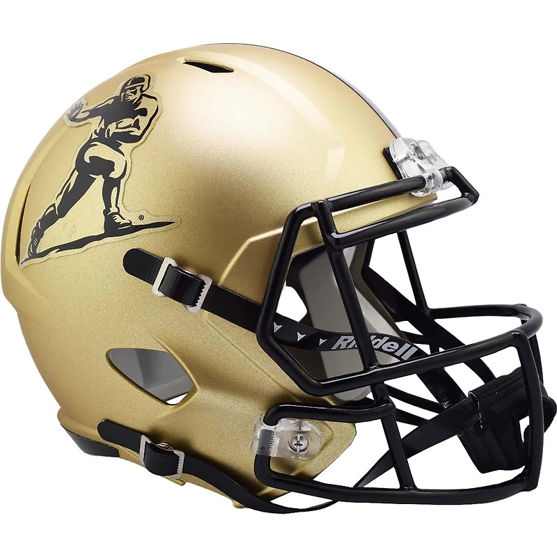Riddell NCAA Heisman Logo 2023 Gold Revolution Speed Replica Helmet