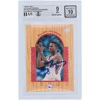 Allen Iverson Philadelphia 76ers Autographed 1996-97 Upper Deck UD3 Hardwood Prospects #14 Beckett Fanatics Witnessed Authenticated /10 Rookie Card