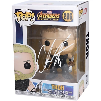 Chris Hemsworth Avengers Infinity War Autographed Thor #286 Funko Pop!