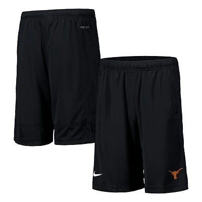 Youth Nike  Black Texas Longhorns Fly Performance Shorts
