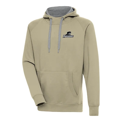 Men's Antigua Khaki Providence Friars Victory Pullover Hoodie
