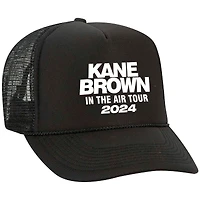 Unisex  Black Kane Brown In The Air Tour Trucker Hat