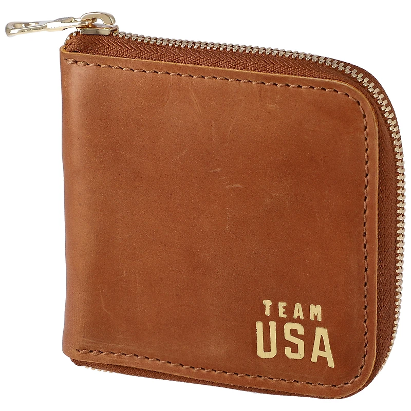 Parker Clay Team USA Meskel Square Zip Wallet