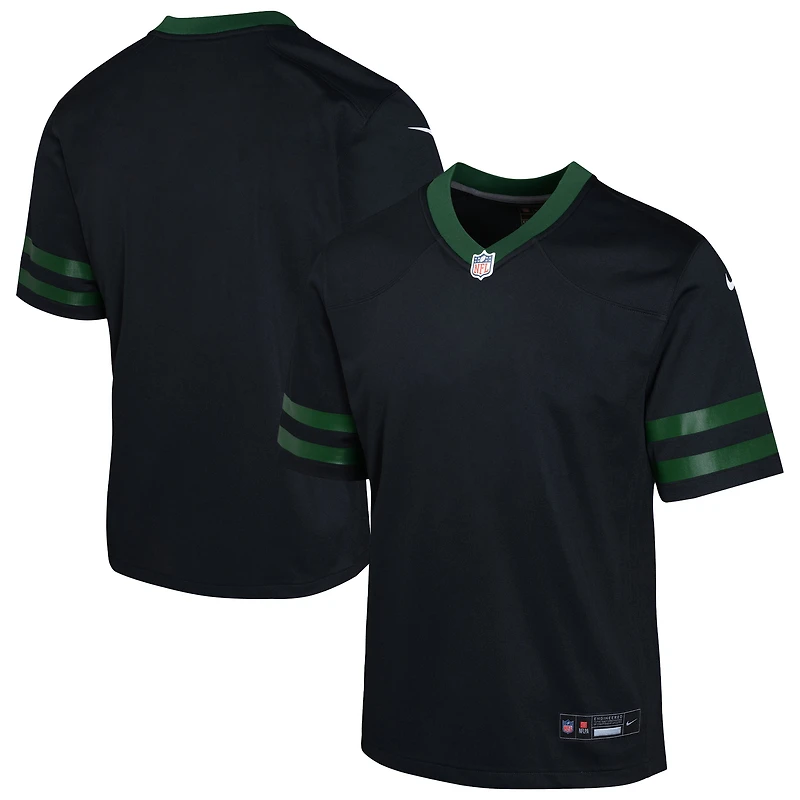 Youth Nike Black New York Jets Alternate Custom Game Jersey