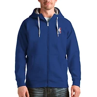 Men's Antigua  Royal NBA Victory Full-Zip Jacket