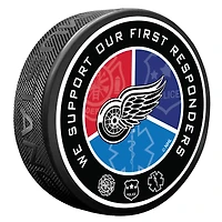 Detroit Red Wings First Responders Puck