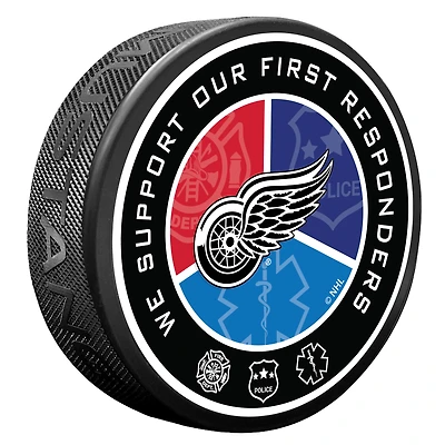 Detroit Red Wings First Responders Puck