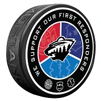 Minnesota Wild First Responders Puck