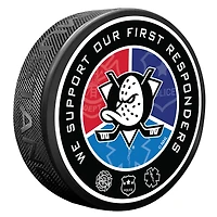 Anaheim Ducks First Responders Puck