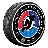 New Jersey Devils First Responders Puck