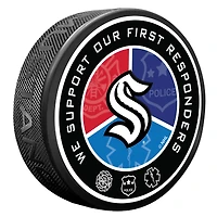 Seattle Kraken First Responders Puck