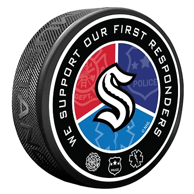 Seattle Kraken First Responders Puck