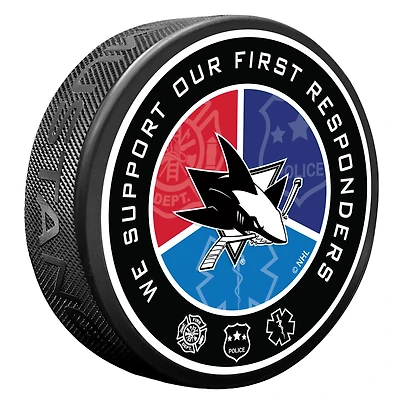 San Jose Sharks First Responders Puck