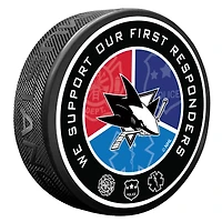 San Jose Sharks First Responders Puck