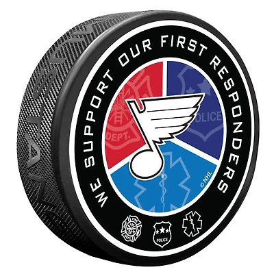 St. Louis Blues First Responders Puck