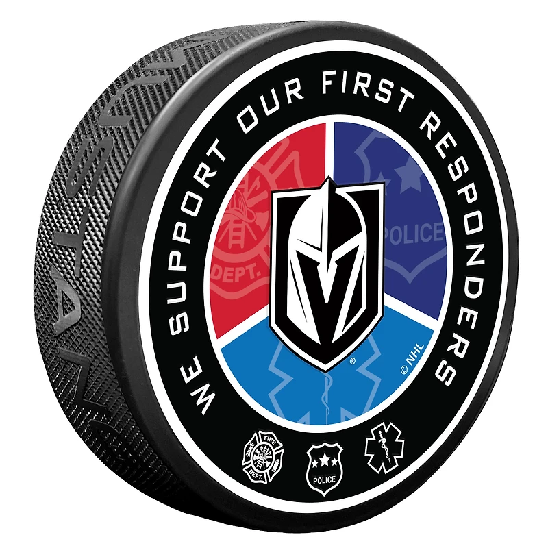 Vegas Golden Knights First Responders Puck